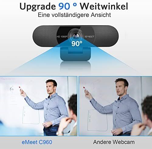 Webcams: Full HD Webcam C960 1080P Objektivabdeckung Dual Mikrofon – Neu und originalverpackt aus Hundwil von pak_7zvn 3