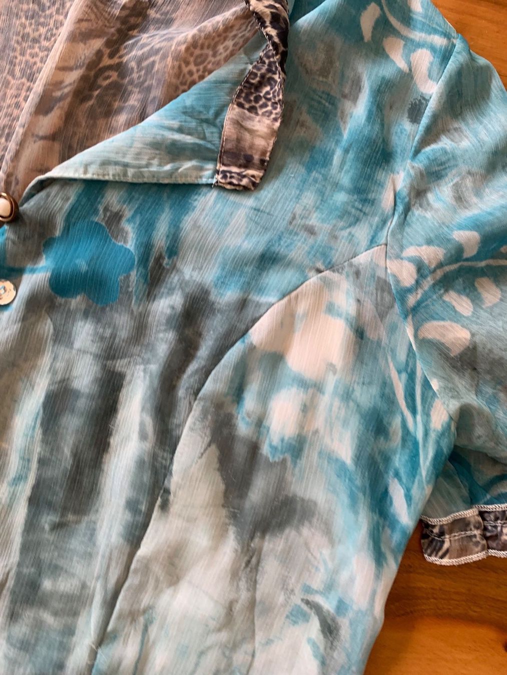 Camicette: BOTEGA wunderschöne Sommerbluse raffiniert Gr. XXL – Usato da Meiringen venduto da luanik 2