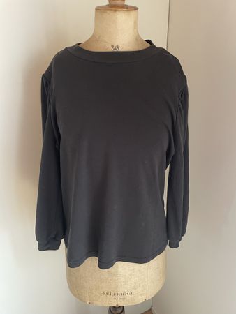Damen Shirtbluse Schwarz Grösse M