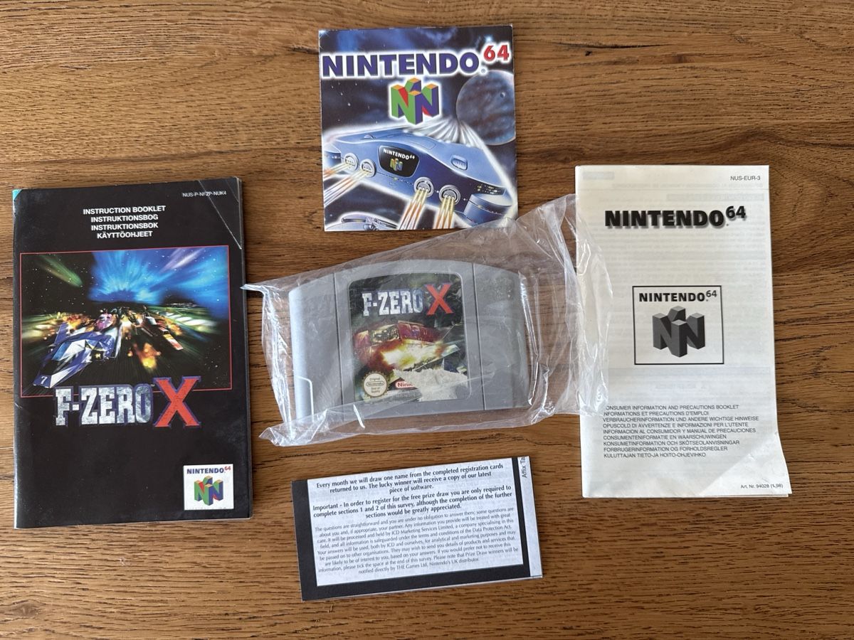 Nintendo Spiele: Nintendo 64 F-Zero X Spiel PAL Version – Gebraucht aus Lenzburg von eyworld 2