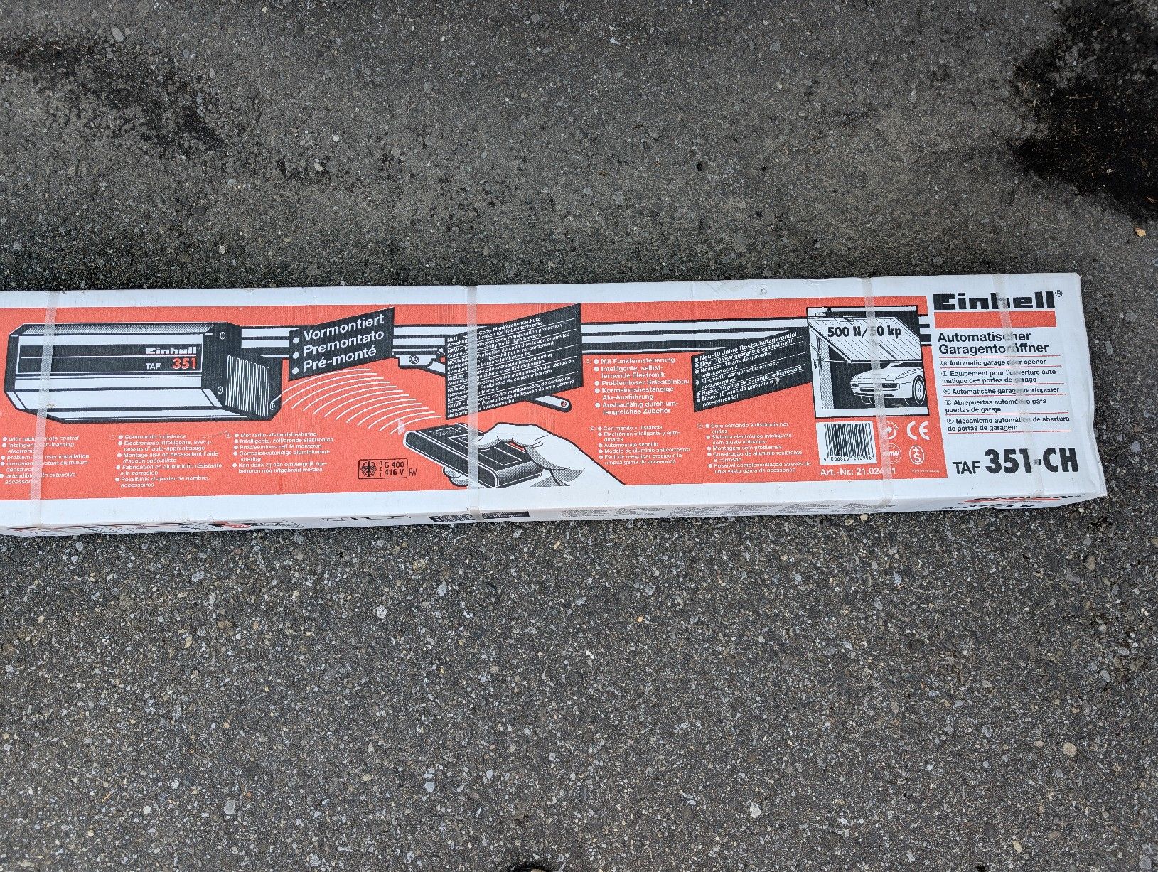 Sonstiges Elektromaterial: Neuer Garagentoröffner Einhell TAF 351-CH, 500N – Neu und originalverpackt aus Aeugst am Albis von Andyw