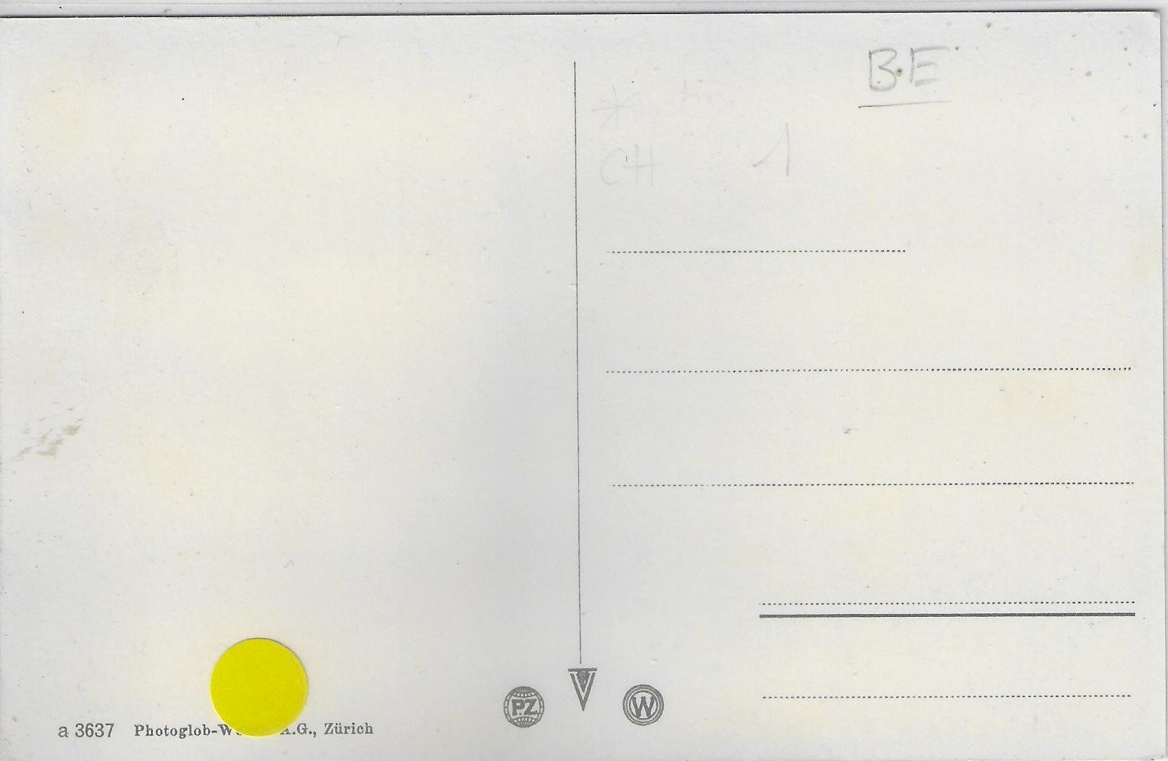 Cartoline postali: Panorama Berner Oberland mit Harderkulm - Litho – Usato da Ettingen venduto da Kartenplanet 1