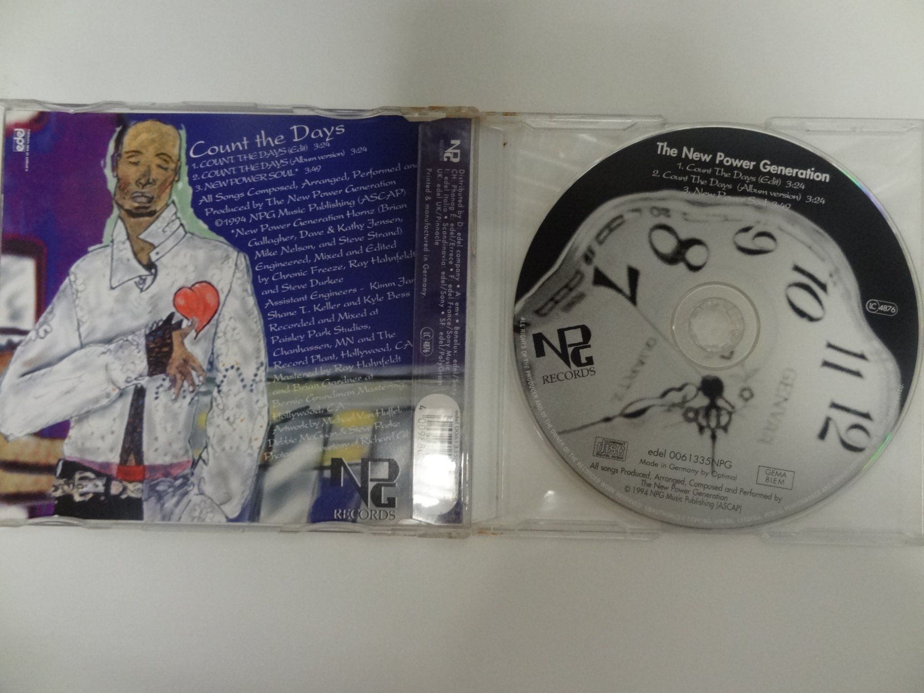 CD: The New Power Generation, Count The Days – Usato da luzern venduto da musicandart 1