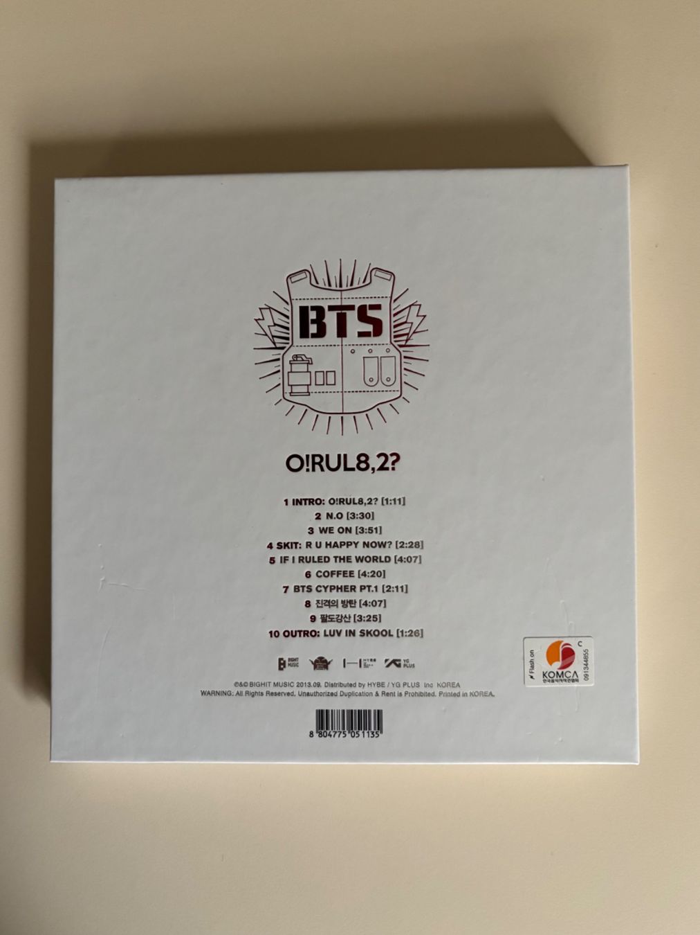 Album: BTS album O!RUL8,2? – Nuovo e nell'imballaggio originale da Nyon venduto da man_8pzr 3