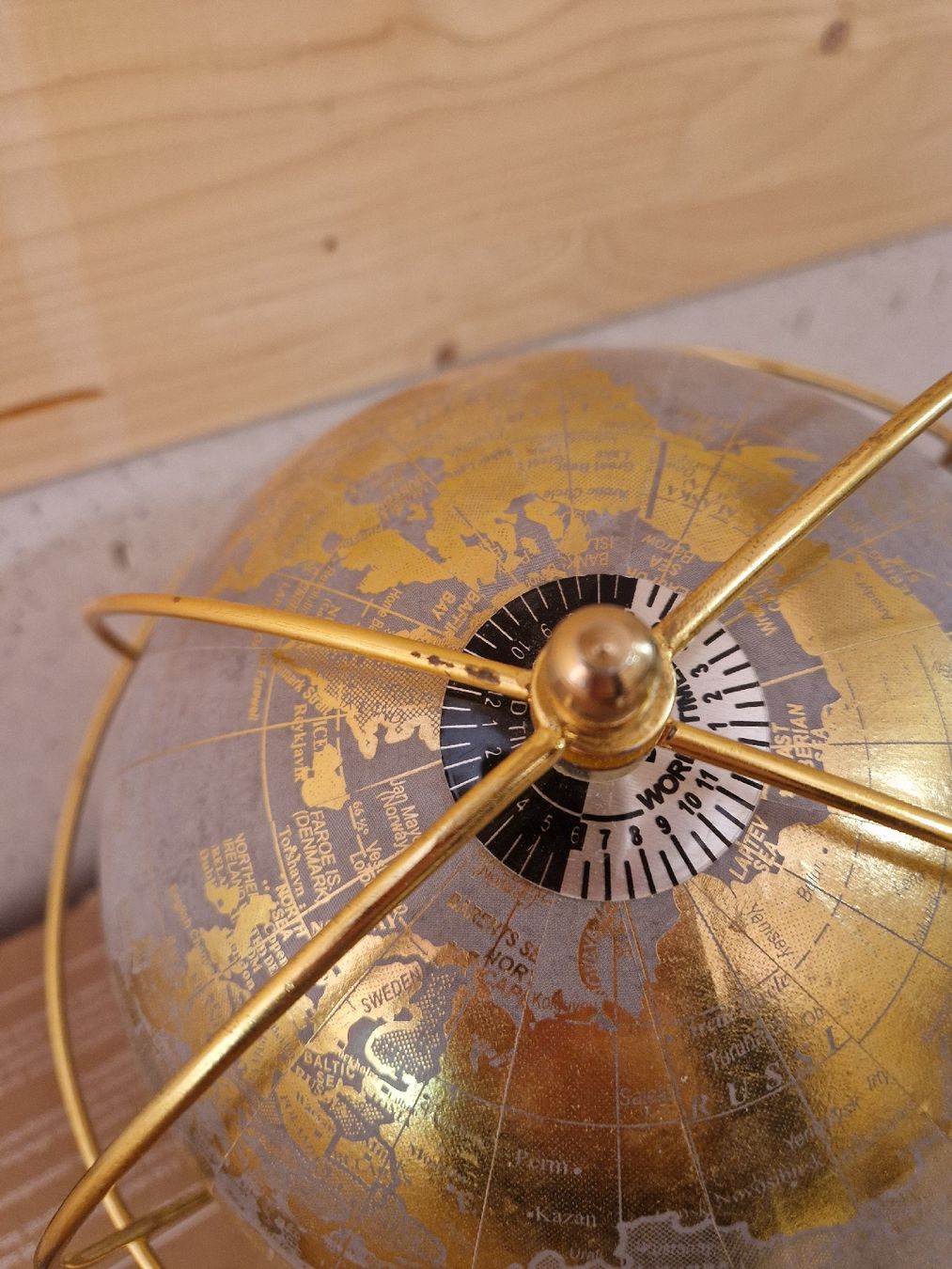 Altro in Decorazioni & Accessori: Deko-Globus mit Marmorfuss Gold/Grau – Usato da Dreien venduto da vaniih93 1