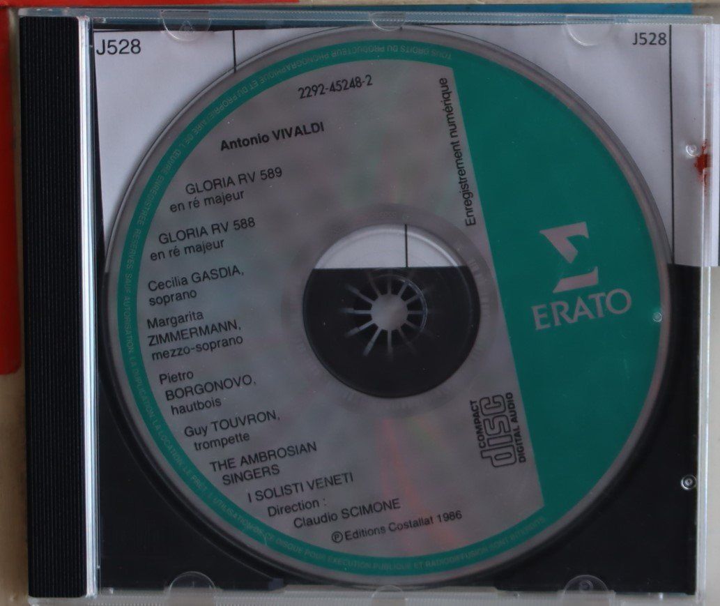 CDs: Antonio Vivaldi – Gebraucht aus Luzern von CONTENTI