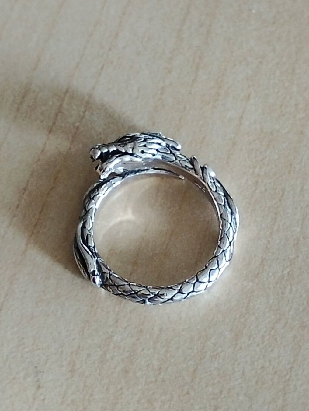 Ringe: Schlange Silber Ring  / Serpent argent – Neu (gemäss Beschreibung) aus Laufen von Sunjupite7 5