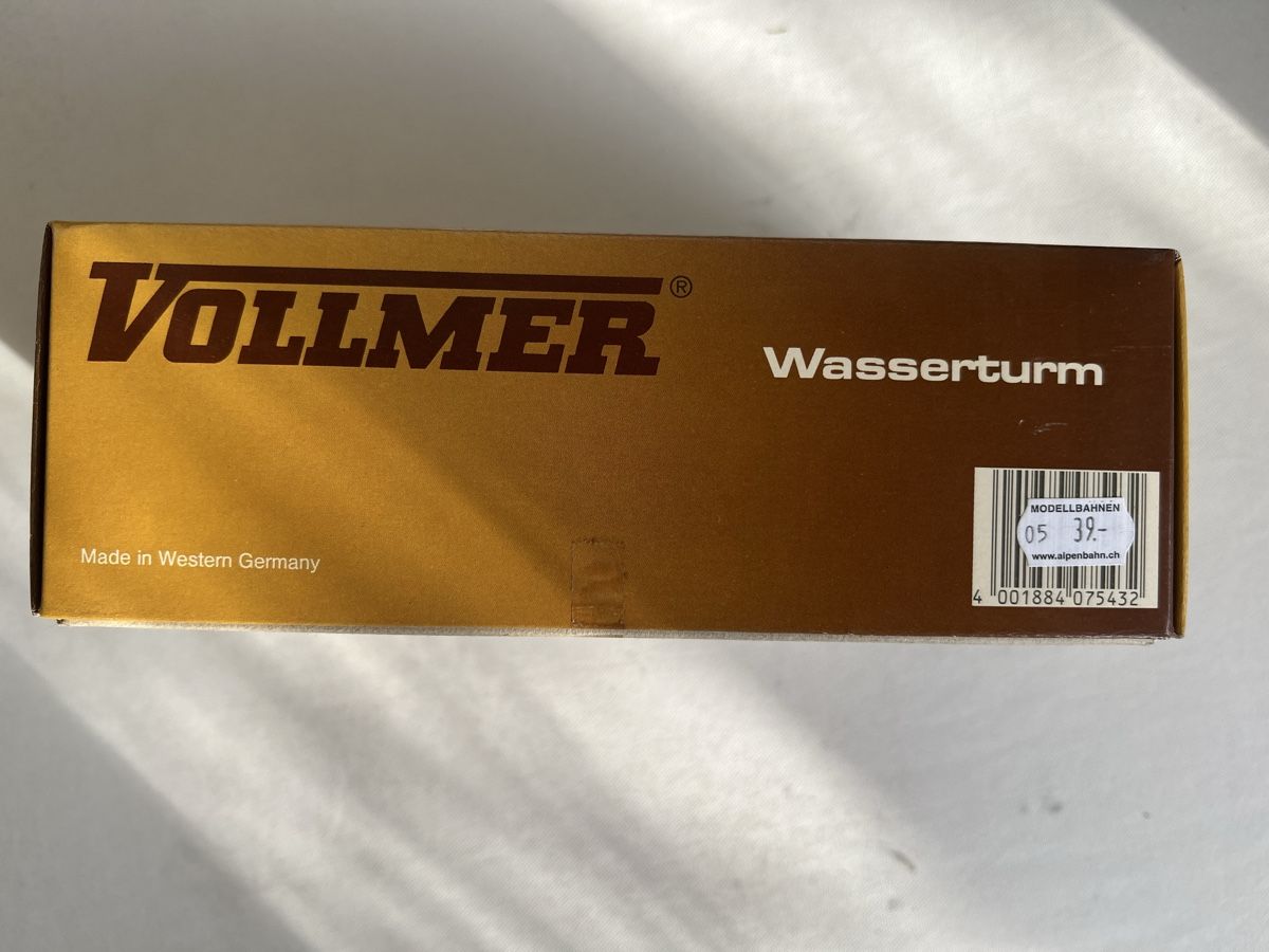 Vollmer Modellini di ferrovie: Vollmer Wasserturm N 7543 – Nuovo (secondo la descrizione) da Zeiningen venduto da nic_2rmd 1