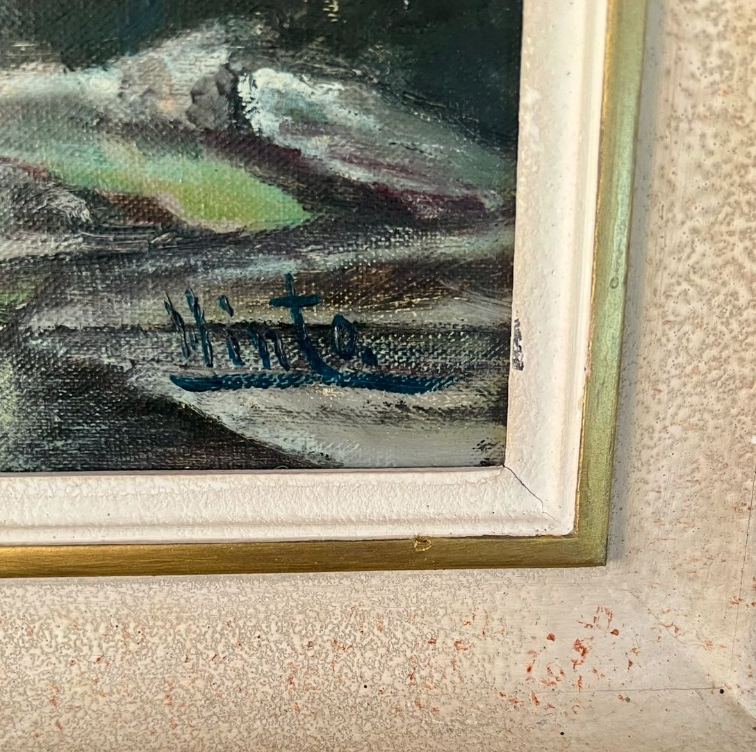 Gemälde: Ölbild Jungfrau mit Lütschine 83x48 cm – Gebraucht aus Rutschwil von joz_w5mj 4