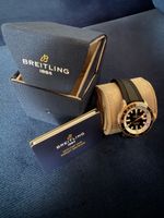 Breitling Superocean 42 Rose Gold Black NEW Full Set