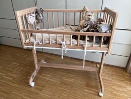 AT4 Beistellbett / Babybett 40 × 80 cm – nur 5 Monate alt 