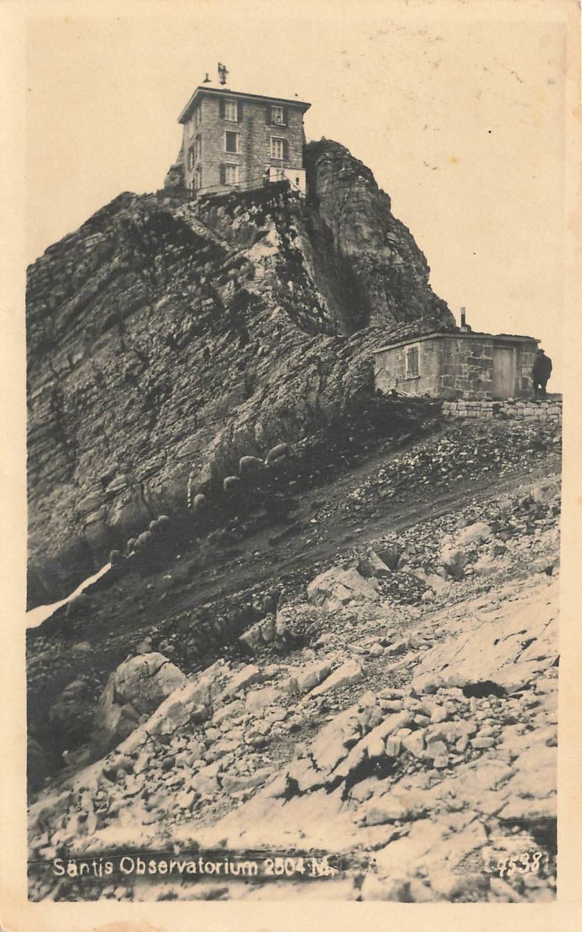 Cartoline postali: Säntis Observatorium – Usato da Schwyz venduto da Seffi56