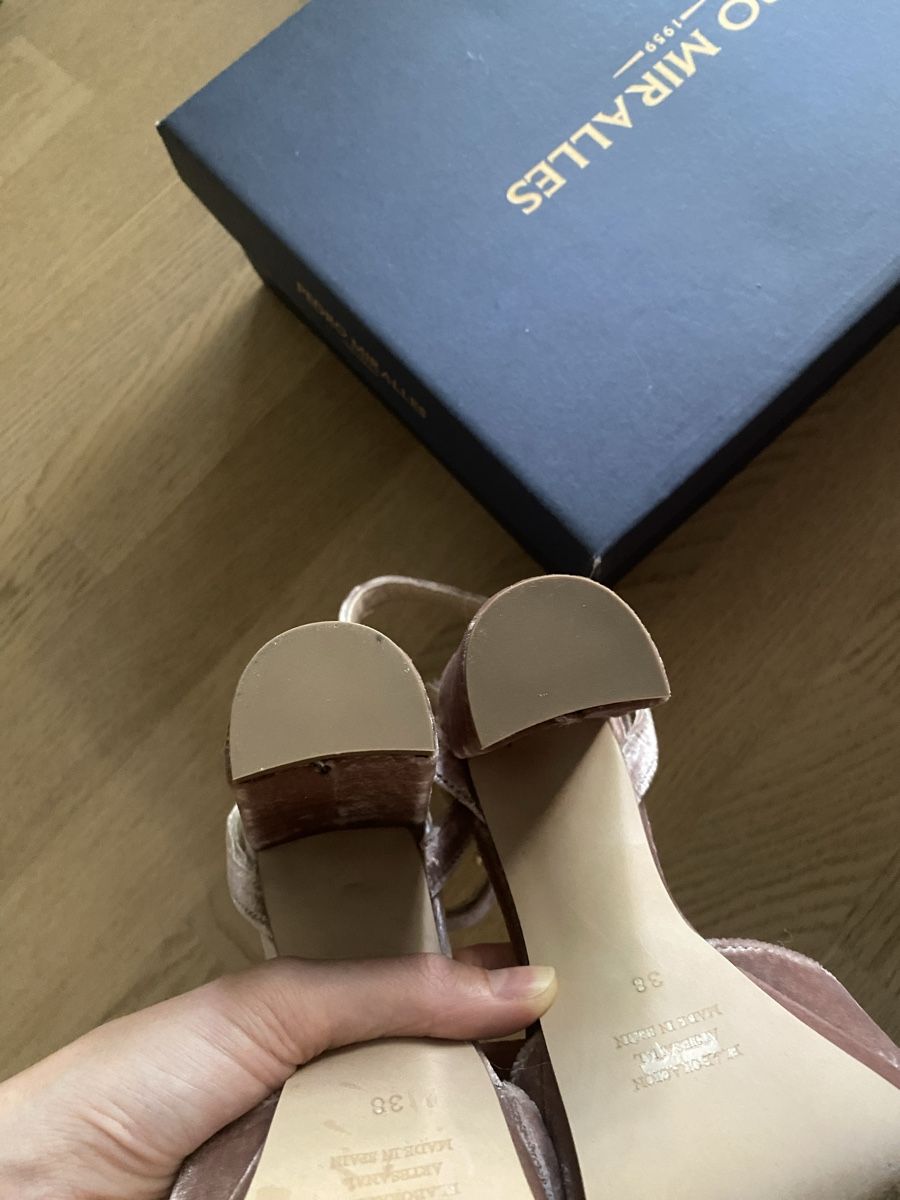 Chaussures femmes: Pedro Miralles High Heels Samt rosa – D'occasion à Wetzikon ZH par rit_ramtr 5
