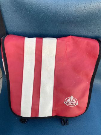 Vaude Umhängetasche Rot/Weiss, Top Zustand, wie neu!