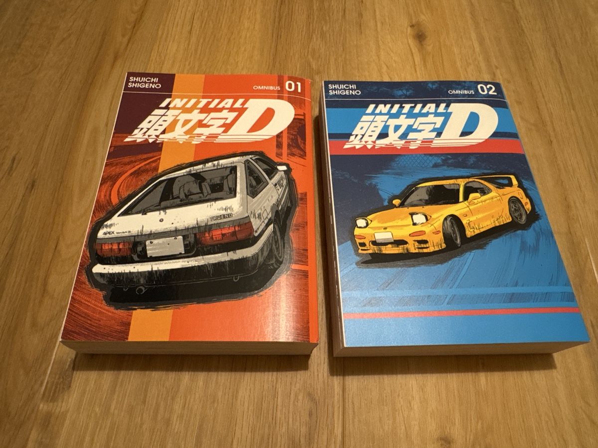 Comics: Initial D Manga Omnibus 1 & 2 – Gebraucht aus Zug von mrsru