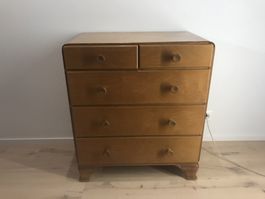 Charmante Design Kommode mit 5 Schubladen 50er - 60er Jahre