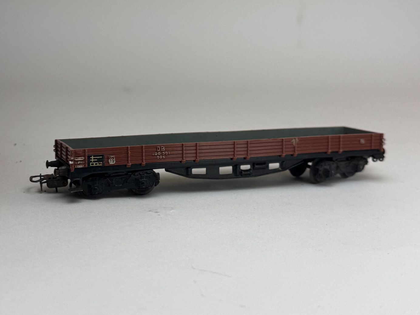 Märklin Trains électriques: HR- Märklin 4 Achs Flachwagon DB – D'occasion à Elm par Wikmtz