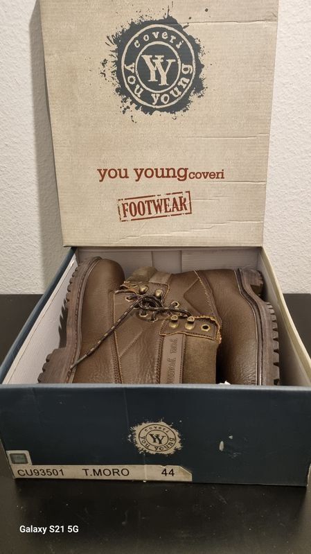 Scarpe da uomo: Winter-Schuhe Dunkelbraun  Gr. 44 – Nuovo e nell'imballaggio originale da Zürich venduto da Big