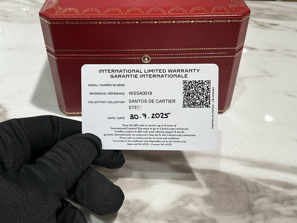 Cartier Orologi: Cartier Santos Iced Out – Nuovo (secondo la descrizione) da Schaffhausen venduto da glamour-shop 6