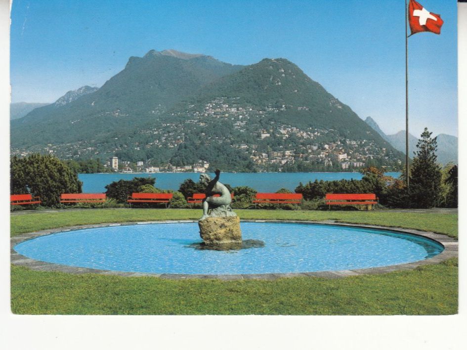 Cartoline postali: Lugano Paradiso 1988 – Usato da Bürglen TG venduto da StampGraf