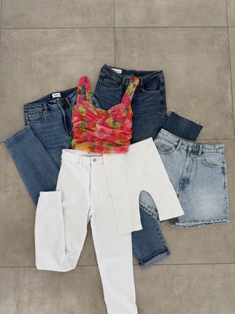 Zara, 6-teiliger Damen Summer Wardrobe Bundle XS Jeans