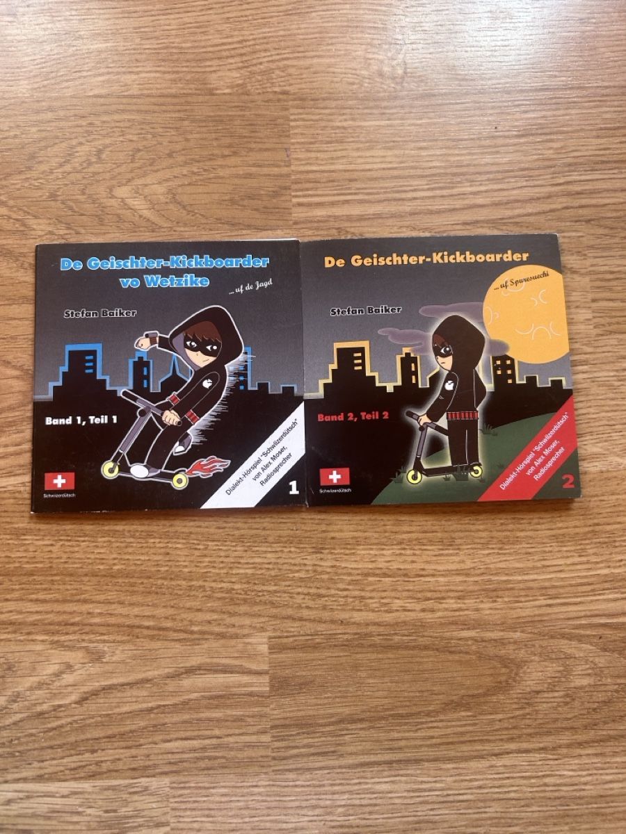 CDs: CD- De Geischter-Kickboarder 1+2 – Gebraucht aus Bauma von eir_157ts