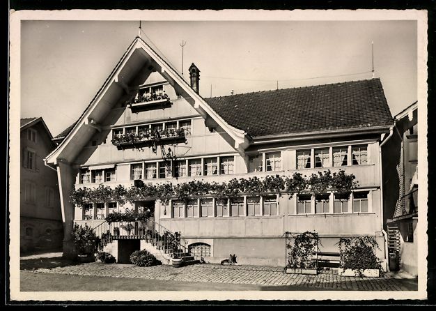 Cartoline postali: AK Waldstatt /App., Hotel Sternen – Usato da Berlin venduto da bartko-reher