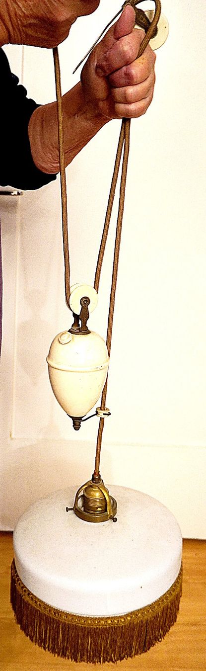 Lampadari & plafoniere: Deckenlampe mit Umlenkrolle – Usato da Baar venduto da 2cvbaar 5