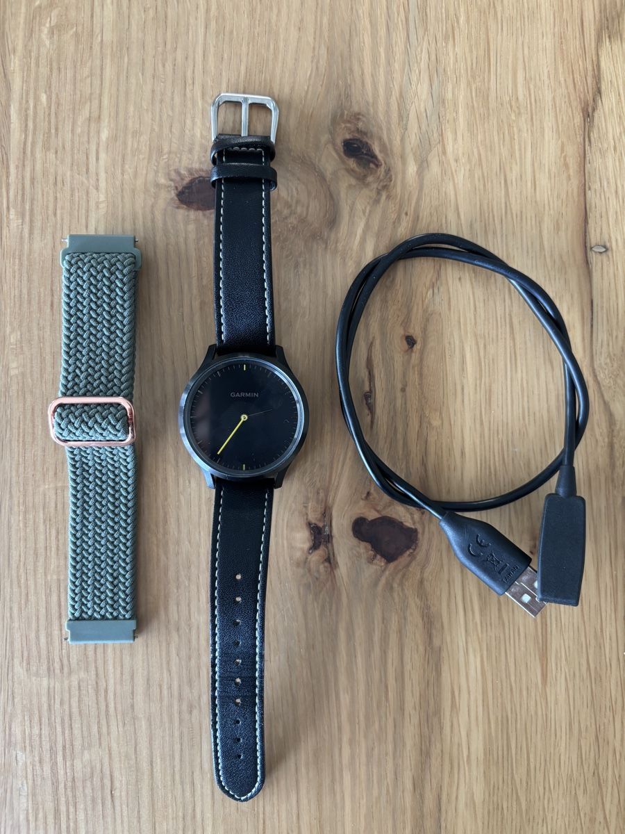 Garmin Smartwatch: Garmin Vivomove HR + extra bracelet ab 1 chf – Nuovo (secondo la descrizione) da Mellingen venduto da Guilhermefurlan 1