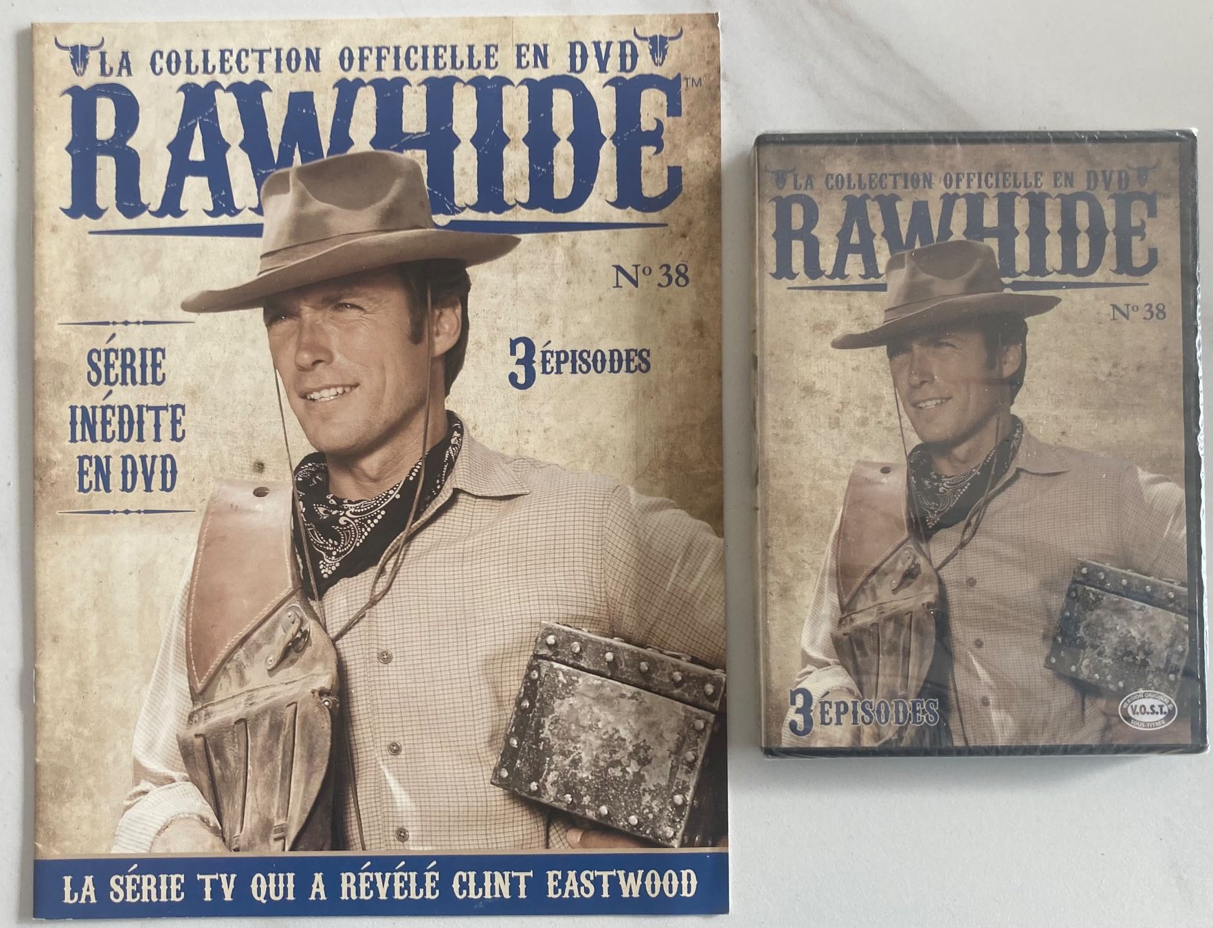 Tutti i DVDs: CLINT EASTWOOD - RAWHIDE N°38 – Usato da Poliez-Pittet venduto da Newtown-Records
