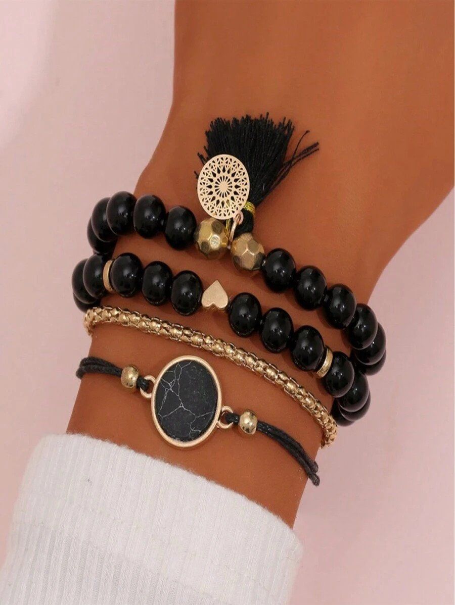 Armbänder & -reifen: 4x Armband komplett – Neu (gemäss Beschreibung) aus Bern von MIR-IAM