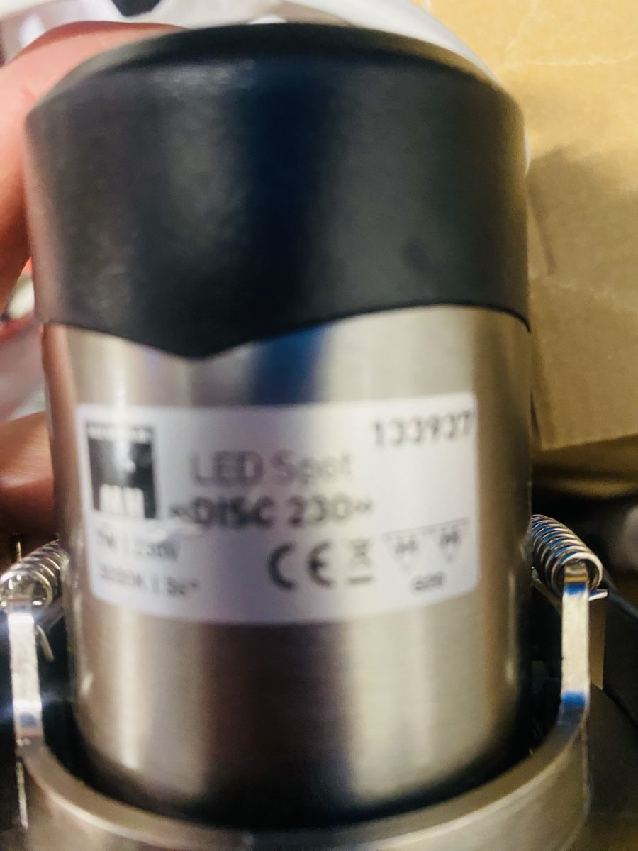 Lampadari & plafoniere: LED Einbaustrahler - Max M. AG DISC 230 7 W neue – Nuovo (secondo la descrizione) da Rorschacherberg venduto da LUXUS24 2