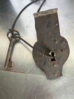 Antiker Schlüssel mit Barock Schloss, Deko, Vintage, Rarität