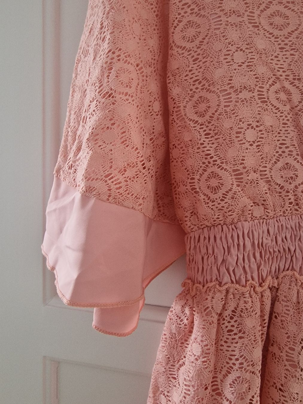 Vestiti: Sommerkleid rosa Spitze Gr. M  neu – Nuovo (secondo la descrizione) da Ottenbach venduto da Claurin 2
