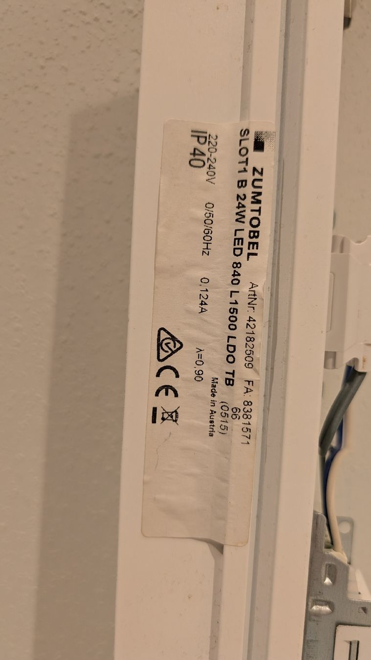 Zumtobel Lampadari & plafoniere: SLOTLIGHT I LED Replacement Zumtobel 1.5m – Nuovo (secondo la descrizione) da Volketswil venduto da mar_c5pv 3