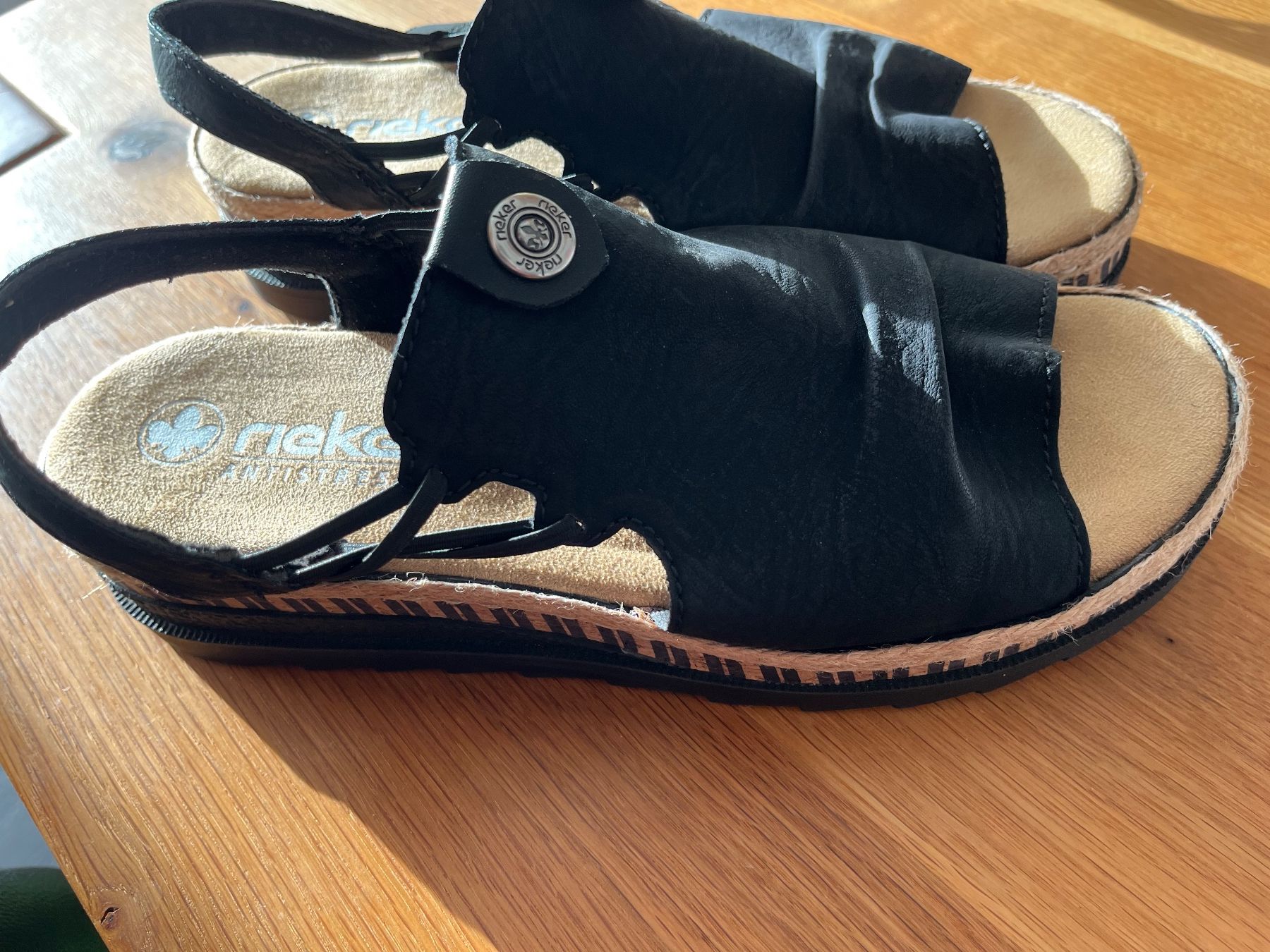 Rieker Scarpe da donna: Neue Rieker Sandalen – Nuovo (secondo la descrizione) da Walenstadt venduto da michi123G 3