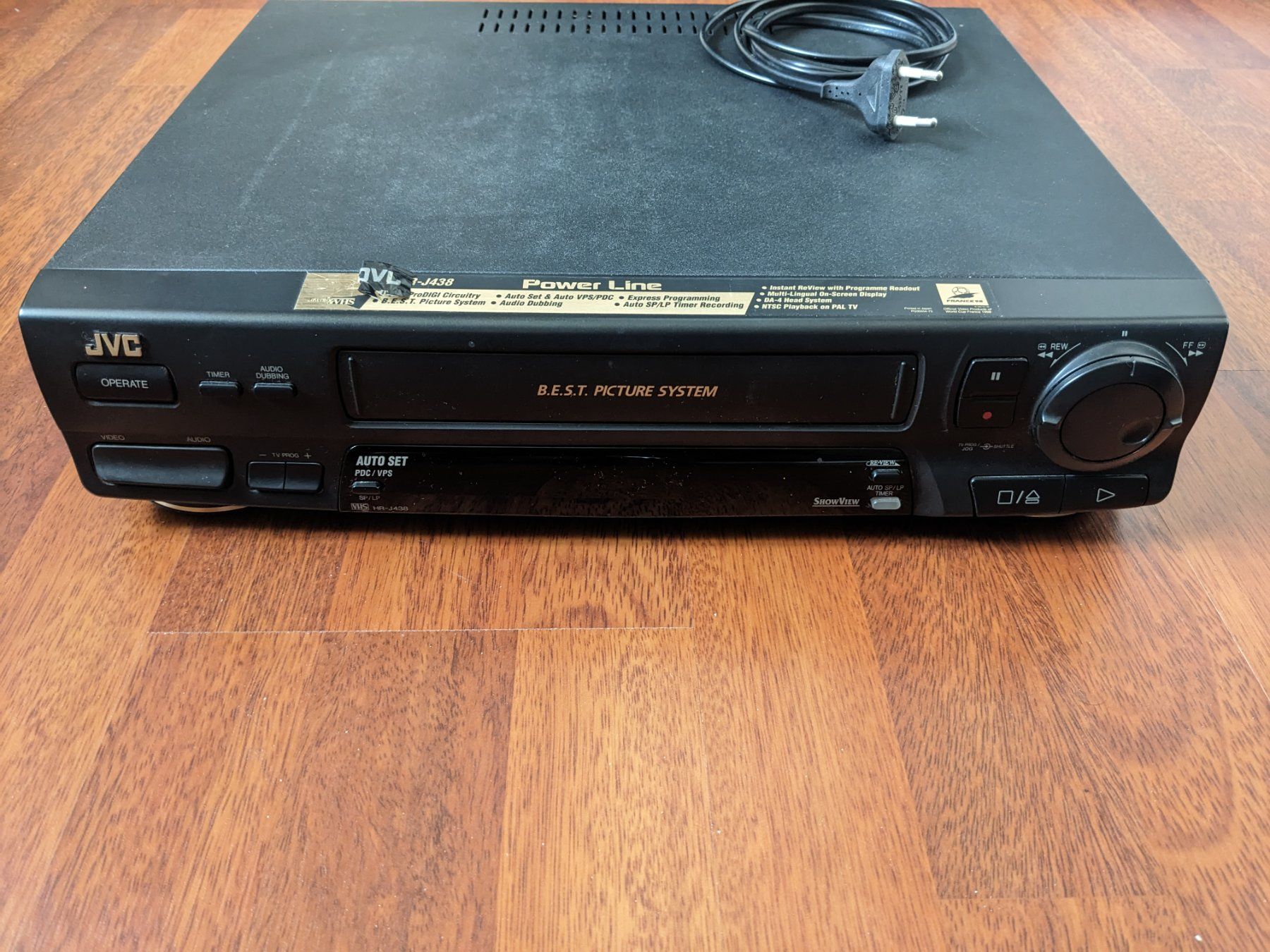 JVC Aufnahmegeräte: JVC HR-J438E Videorecorder mit Originalverpackung – Gebraucht aus Stetten AG von Trexx75 1
