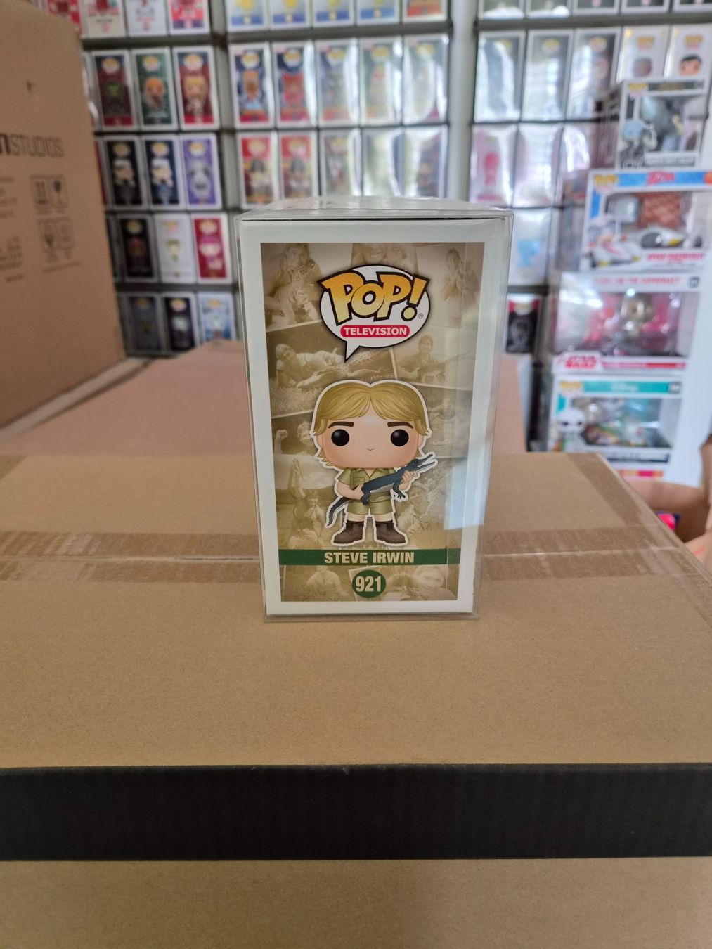 Funko Figuren: Funko Pop Steve Irwin #921 – Chase Edition – Neu und originalverpackt aus Sisseln AG von schenk-figuren 3