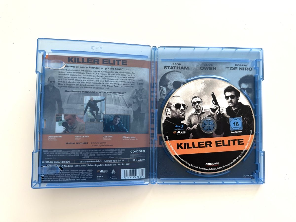 Tutti i DVDs: Killer Elite Blu-ray , Jason Statham – Usato da Couvet venduto da Aura_aura 1