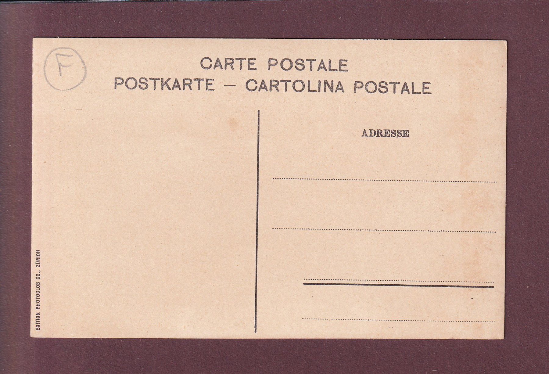 Cartoline postali: RIGI Panorama - Vogelschau – Usato da Pully venduto da nicecards 1