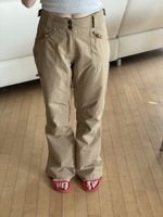 Beach Mountain beige Skihose, Grösse 40