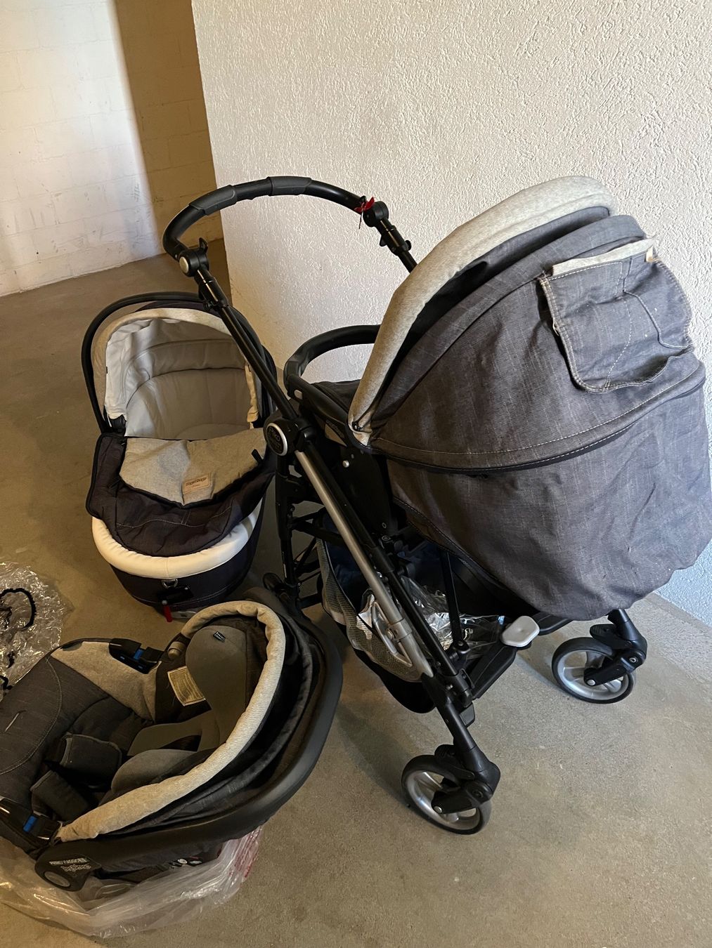 Carrozzine: Peg Perego Kinderwagen Trio – Usato da Dietikon venduto da Fagiola 2