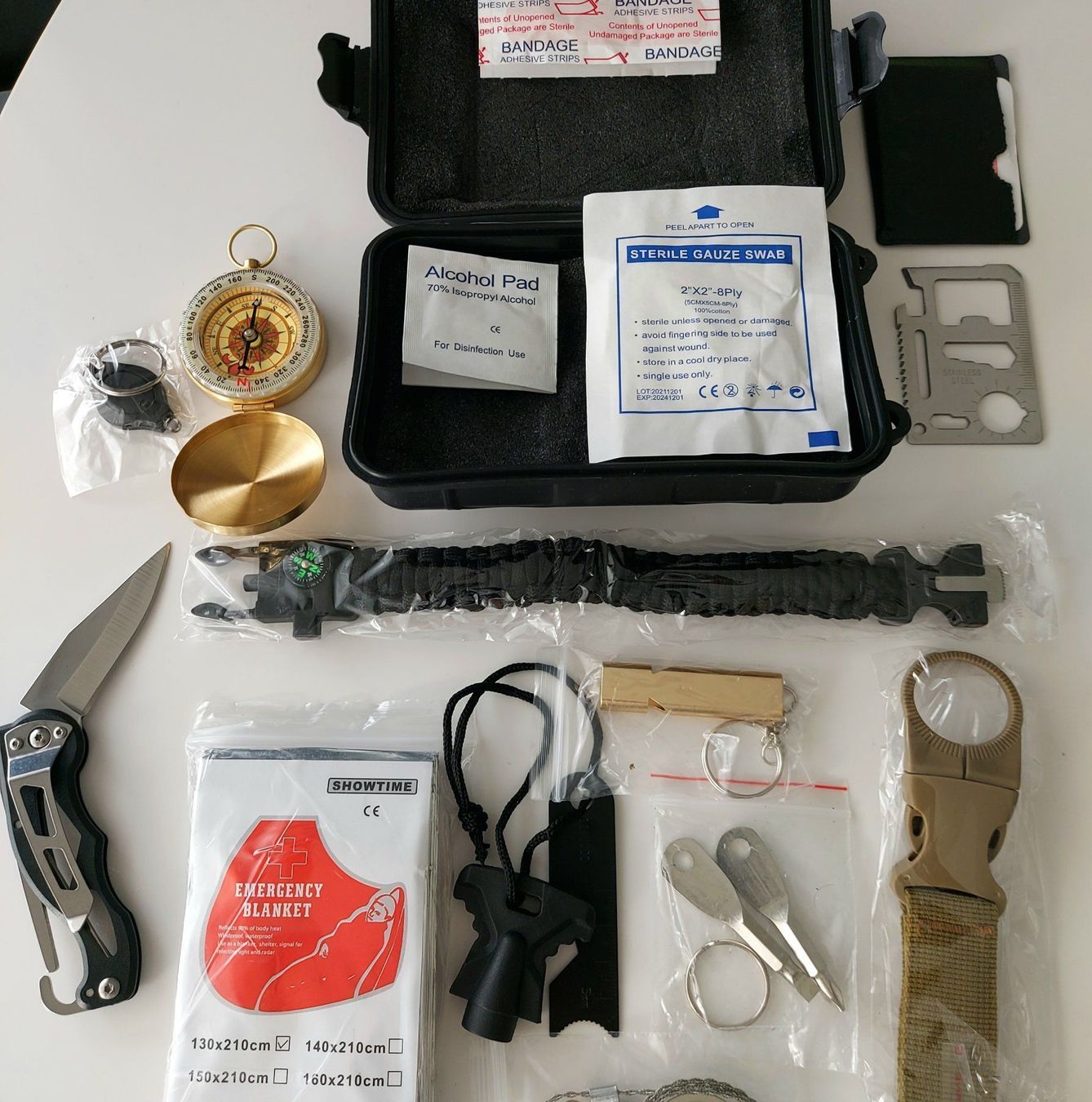 Alle Werkzeuge: Survival Kit Set. Grátis Versendung!!! – Neu und originalverpackt aus Siebnen von Mark_SZ 4