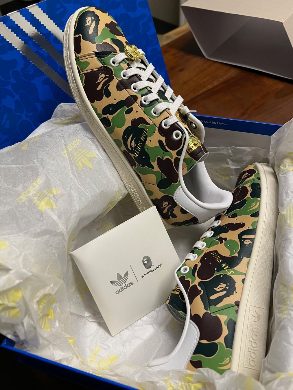 Adidas Scarpe da uomo: adidas Stan Smith x BAPE Camouflage – Nuovo e nell'imballaggio originale da Zürich venduto da Patela 2