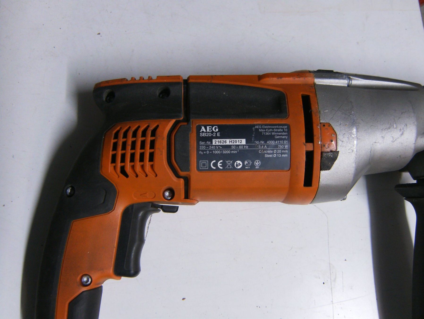 AEG Trapani: Bohrmaschine AEG SB20-2 E – Usato da Linthal venduto da fiatsedici 4