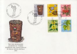 TdB 1975 Sarnen, Satzbrief mit SBK J252 - J256
