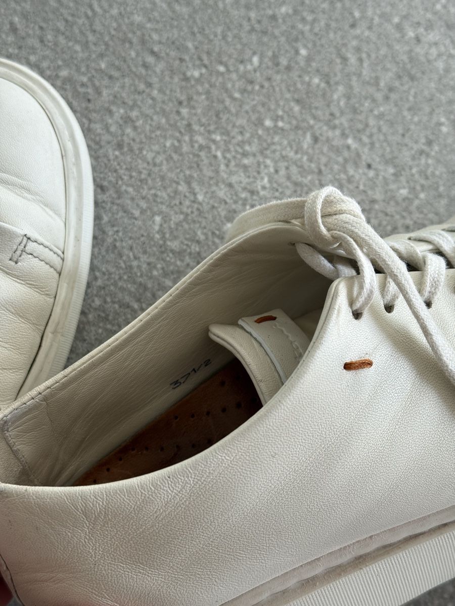 Santoni Scarpe da donna: Santoni Ledersneaker 37.5 – Usato da Luzern venduto da prelovedfashion_99 5