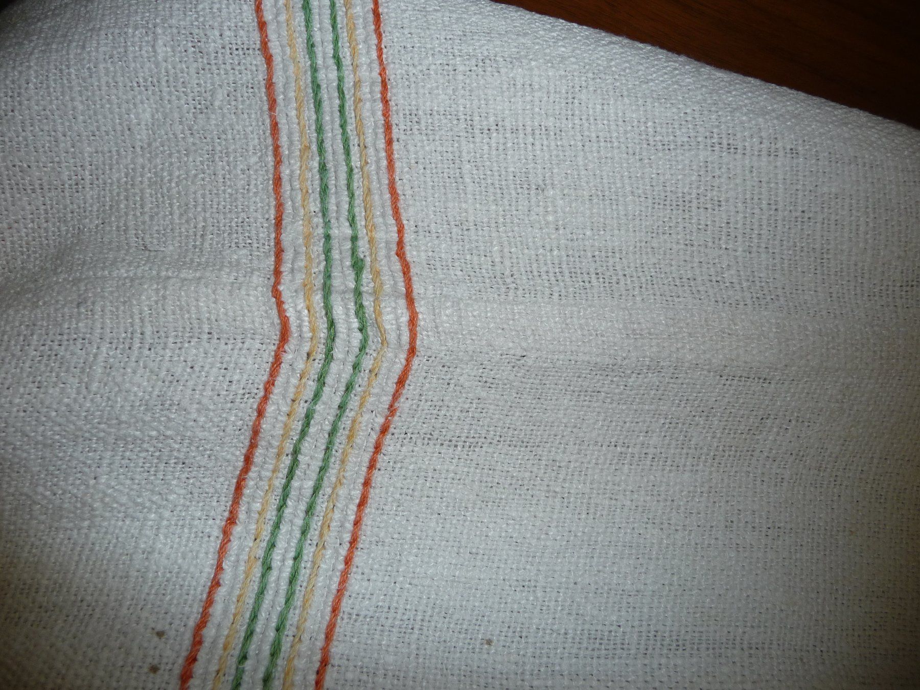 Altra biancheria da tavola: alte Leinentischdecke 105/235cm. – Usato da Kirchberg BE venduto da lavendel02 7