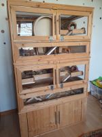 Kleintierstall mit viel Zubehör