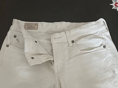 Ralph Lauren Polo weisse Damen Jeans